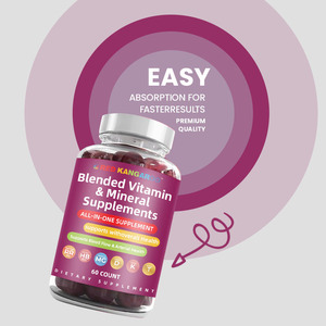 OEM tất cả-trong-một trái tim Hỗ trợ chế độ ăn uống bổ sung gummies-pha trộn của CoQ10, gạo men đỏ, táo gai berry, gừng, nghệ - Product Image 2