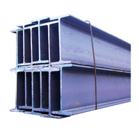 Poutre en acier Q235B 150x150mm SS400 125x125mm W8 W10 W12 W18 W21 W24 W27 à large bordure sectionnelle en I HEA HEB IPE