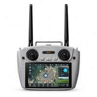 Stasiun Kontrol Darat UAV G12 Jangkauan Jauh 9KM 2.4G 5.8G Dual Band 5.5 Inci 1080P Android 13 Pengendali Jarak Jauh
