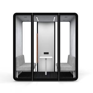 Oficina Compartida Tipo Cápsula, Casa Modular Acústica, Mini Casa, Cabina Interior, Espacio de Trabajo, Oficina para Reuniones - Product Image 5