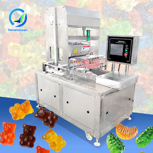 OCEAN Automatic Small Scale <b>Chocolate</b> Deposit Lollipop Gummy Soft Candy <b>Make</b> <b>Machine</b> - Product Image 1
