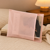 Sac de rangement réutilisable en coton biologique pour vêtements et chaussures, avec logo personnalisé imprimé, idéal pour cadeaux, sacs à main et sacs anti-poussière en toile