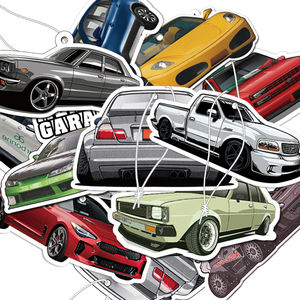 Désodorisant de voiture suspendu en papier, longue durée, moderne, pour vente en gros - Product Image 2