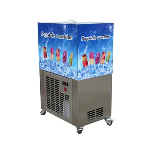 Distributeur automatique de glaces commerciales Lolly Popsicle Ice Cream Making Machine Machine automatique de fabrication de sucettes glacées