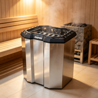 Pemanas Sauna Listrik Stainless Steel Commercial Harvia Vigor DG untuk Pusat Kesehatan dan Kabin Sauna