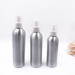 Bouteille en aluminium personnalisée argentée avec pulvérisateur à gâchette, 100ml, 200ml, 250ml, 300ml, 400ml, 500ml, 1l - Product Image 4