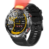 Reloj Inteligente AK102 IP68 Resistente al Agua con Pantalla Táctil Android, Monitor de Oxígeno en Sangre, Carga Magnética y Pantalla IPS