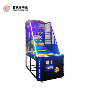 Münz betriebenes Indoor-Vergnügung zentrum Neue elektronische <span class=keywords><strong>Basketball</strong></span> maschine Amusement Street <span class=keywords><strong>Basketball</strong></span> Shoot Hoops Game Machine - Product Image 6