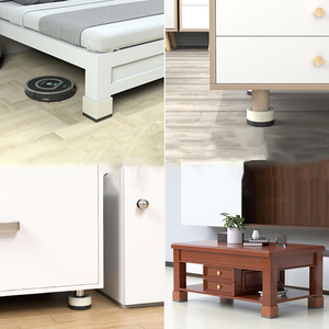 Rehausseurs de meubles (rehausseurs de pieds de canapé, table basse, armoires, pieds de machine à laver) en plastique antidérapant et résistant à l'humidité - Product Image 5