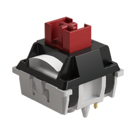 Akko Dracula Switch Avec Diffuseur LED Interrupteurs de clavier linéaires DIY 45pcs Interrupteur anti-poussière à 5 broches de style MX