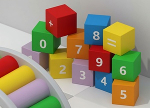 Ensemble de jeux d'intérieur en plastique coloré avec tunnel arc-en-ciel et blocs pour aire de jeux pour enfants - Product Image 2