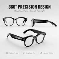 Lunettes intelligentes IA avec caméra 1080P, traduction en temps réel, assistant vocal, lecteur de musique, appels téléphoniques, IP67
