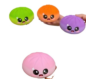 Juguete Sensorial Antiestrés de Peluche con Forma de Bollo Relleno al Vapor, Bola de Agua para Aliviar el Estrés, Juguete para Apretar y Descomprimir - Product Image 5