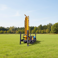 Shiyue – Pompe de boîte de vitesses pour foreuse de puits d'eau de 200 m, entièrement hydraulique, à moteur diesel, avec roulement – Équipement de forage portable et économe en énergie