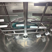 Mélangeur homogénéisateur sous vide en acier inoxydable 2000L - Machine à fabriquer la mayonnaise et la crème / Équipement de ligne de production de détergent liquide