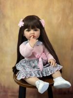 Poupées Reborn Lifereborn Fashion de 22 pouces, jouets doux pour fillettes, cadeaux exquis, poupées Reborn bébé en vente
