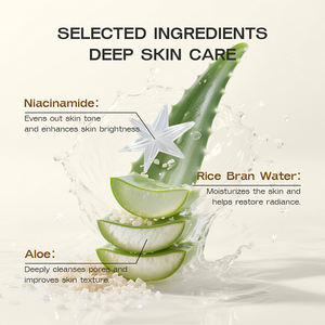Plant Extract Soft Exfoliating Dead Skin Cells Soothing Exfoliator Glow White Rice & Black Rice Ampoule - Product Image 6