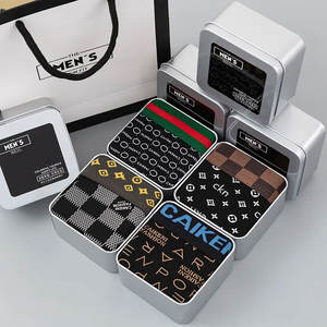 थोक पुरुषों के फैशन आरामदायक बॉक्सर के अंडरवियर कस्टम लोगो प्रीमियम कपास लुभावनी 4 पैक प्लस आकार के बॉक्सर - Product Image 1