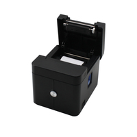 Cashino-Impresora POS de escritorio de 58mm, dispositivo de impresión térmica directa, con cortador automático, conexión USB y soporte ESC/POS