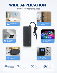 Alimentatore di Backup Portatile WGP, Mini <span class=keywords><strong>UPS</strong></span> Online DC 12V 3A <span class=keywords><strong>per</strong></span> Telecamere CCTV, Mini PC Desktop, Inverter - Product Image 6