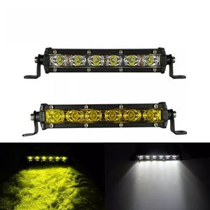 Mini Barra de Luz LED de Una Sola Fila para Trabajo, 4''-20'' Pulgadas, Lámpara de Conducción Automática de 9W, para Camioneta/SUV/ATV Todoterreno, 12V-24V, Nueva - Product Image 6