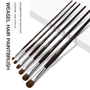 <span class=keywords><strong>Pennelli</strong></span> di Alta Qualità <span class=keywords><strong>per</strong></span> Pittura a Olio, <span class=keywords><strong>Acquerello</strong></span> e Gouache <span class=keywords><strong>per</strong></span> Appassionati di Arte - Product Image 2