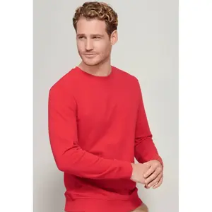 Sweat-shirt à col rond Comet bio, merchandising durable - Product Image 1