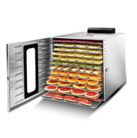 Déshydrateur alimentaire domestique 15 couches, nouveau design, machine de séchage des noix pour le traitement des noix de cajou, des amandes et des pistaches