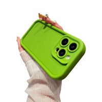 Coque de téléphone en silicone souple pour iPhone 11 12 13 14 15 Pro Max XS X XR 7 8 15 6 Plus SE2020 Housse de protection d'objectif d'appareil photo