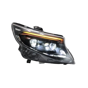 ชุดไฟหน้ารถยนต์ LED คุณภาพสูง 100W สำหรับ Vito W447 V-Class ปี 2016-2023 อัพเกรดเลนส์โปรเจคเตอร์ด้านหน้า 6500K 12V สำหรับรถยนต์ Vito LE - Product Image 5