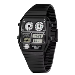Novo 3192 Top Relógio Digital para Juventude e Lazer dos homens Multi Funcional Temperatura <span class=keywords><strong>Gauge</strong></span> Cronômetro Timing Relógios Eletrônicos - Product Image 6