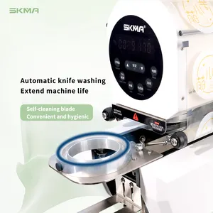 SKMA High Quality Automatic Bubble Tea Coffee Plastic Cup Sealer Machine Stainless Steel High Speed Paper Cup Sealing Machine