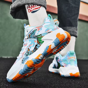 Zapatos Deportivos Casuales de Lujo, Alta Calidad, Antideslizantes, Transpirables, Estilo Baloncesto Juvenil, Zapatos Modernos para Baloncesto al Aire Libre - Product Image 4