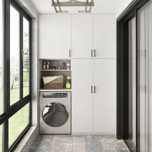 <span class=keywords><strong>Mueble</strong></span> <span class=keywords><strong>de</strong></span> Baño <span class=keywords><strong>de</strong></span> Lujo con <span class=keywords><strong>Lavadora</strong></span> Integrada en la Pared, Tocador Inteligente y Mesa <span class=keywords><strong>de</strong></span> Maquillaje - Product Image 6