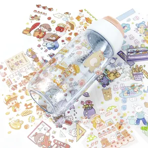 Tùy chỉnh A4 A5 A6 in ấn không thấm nước trong suốt cá nhân rõ ràng Sticker Nụ Hôn cắt phim hoạt hình sticker tấm - Product Image 5