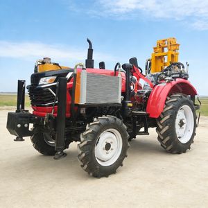 Traktor-Wasserbrunnen-Bohranlage 200m 300m, tragbare Bergbau-Bohranlage, hydraulische DTH-Bohrmaschine zum Verkauf - Product Image 1