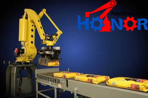 <span class=keywords><strong>Paletizador</strong></span> Robótico <span class=keywords><strong>Abb</strong></span> Fanuc Automático de Alta Capacidad para Bolsas de Arroz (5-50 kg), Apilamiento Robótico de Bolsas de Plástico y Papel - Product Image 6