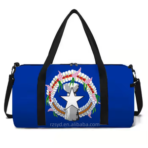 Borsa da Viaggio Sportiva Personalizzata con Bandiera delle Isole Vergini Americane, Borsa da Palestra, <span class=keywords><strong>Borsone</strong></span>, Borsa da Viaggio per il Weekend, Vendita all'Ingrosso Economica - Product Image 2