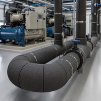 Enveloppe isolante cryogénique en mousse de verre pour station de réception de GNL, prête à l'exportation pour les pipelines de gaz liquéfié