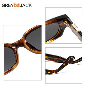 แว่นกันแดดโพลาไรซ์เกรย์แจ็คกรอบ TR90 ป้องกันรังสียูวี 400 แฟชั่นสำหรับทุกเพศสไตล์ย้อนยุคประเภท 3 แว่นกันแดด - Product Image 5