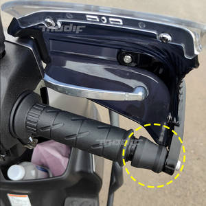 Protector de Manos para Scooter, Extensión a Prueba de <span class=keywords><strong>Viento</strong></span> para Protección Contra el <span class=keywords><strong>Viento</strong></span>, el Sol y <span class=keywords><strong>la</strong></span> Lluvia para Haojue Suzuki AFR125uy, Modelo de Modificación Universal - Product Image 3