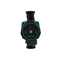 Bomba de Circulación de Agua Caliente Shinhoo Master SD 20-4 de Alta Eficiencia con Panel de Control de Distribución de Calor Metálico PWM, 1.0MPA 20mm