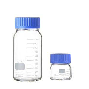 <span class=keywords><strong>250</strong></span> <span class=keywords><strong>ml</strong></span> 500 <span class=keywords><strong>ml</strong></span> 1000 <span class=keywords><strong>ml</strong></span> flacone di reagente graduato da laboratorio in <span class=keywords><strong>vetro</strong></span> borosilicato con coperchio a vite GLS 80 - Product Image 6