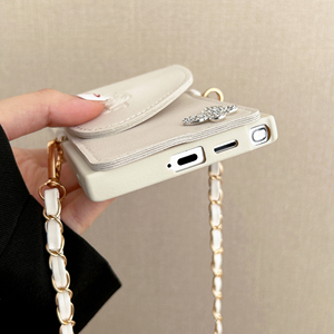 Funda de Teléfono de Cuero con Diseño de Mariposa, Estilo Cartera Multifuncional para la Serie <span class=keywords><strong>S</strong></span>, Protección Antigolpes - Product Image 5