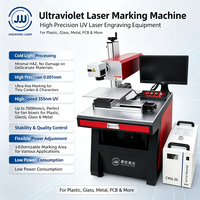 Macchina per Marcatura Laser su Plastica UV 355nm Senza Bruciature Senza Deformazioni Marcatore a Luce Fredda per ABS PC PVC Acrilico