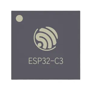 شريحة ESP32-C3 SOC IC، معالج RISC-V أحادي النواة 32 بت يدعم واي فاي وبلوتوث منخفض الطاقة 5.0 لتطبيقات إنترنت الأشياء الآمنة - Product Image 1