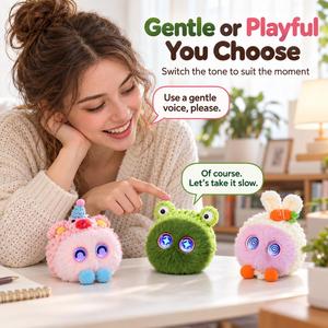 Juguete Interactivo de Conejito con IA Recargable, para Práctica de Idiomas, Cuentos, Compañero de Educación Temprana, Material para Jardín de Niños - Product Image 6