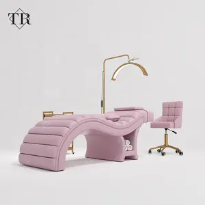 Turri 2024 Wimpernbett Luxus Wimpernbett Kosmetiksalon Möbel Kosmetik-Stuhl Gesichtsmassage Spa Tisch Bett Metall modern