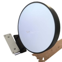 Boîte à lumière LED en acrylique double face personnalisée, luminosité uniforme, enseignes publicitaires intérieures et extérieures, production en gros en usine