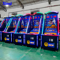 Jeux de sports d'intérieur de vente chaude Machine de jeu de tir de basket-ball de rue Fabrication de machine de jeu d'arcade de basket-ball à pièces